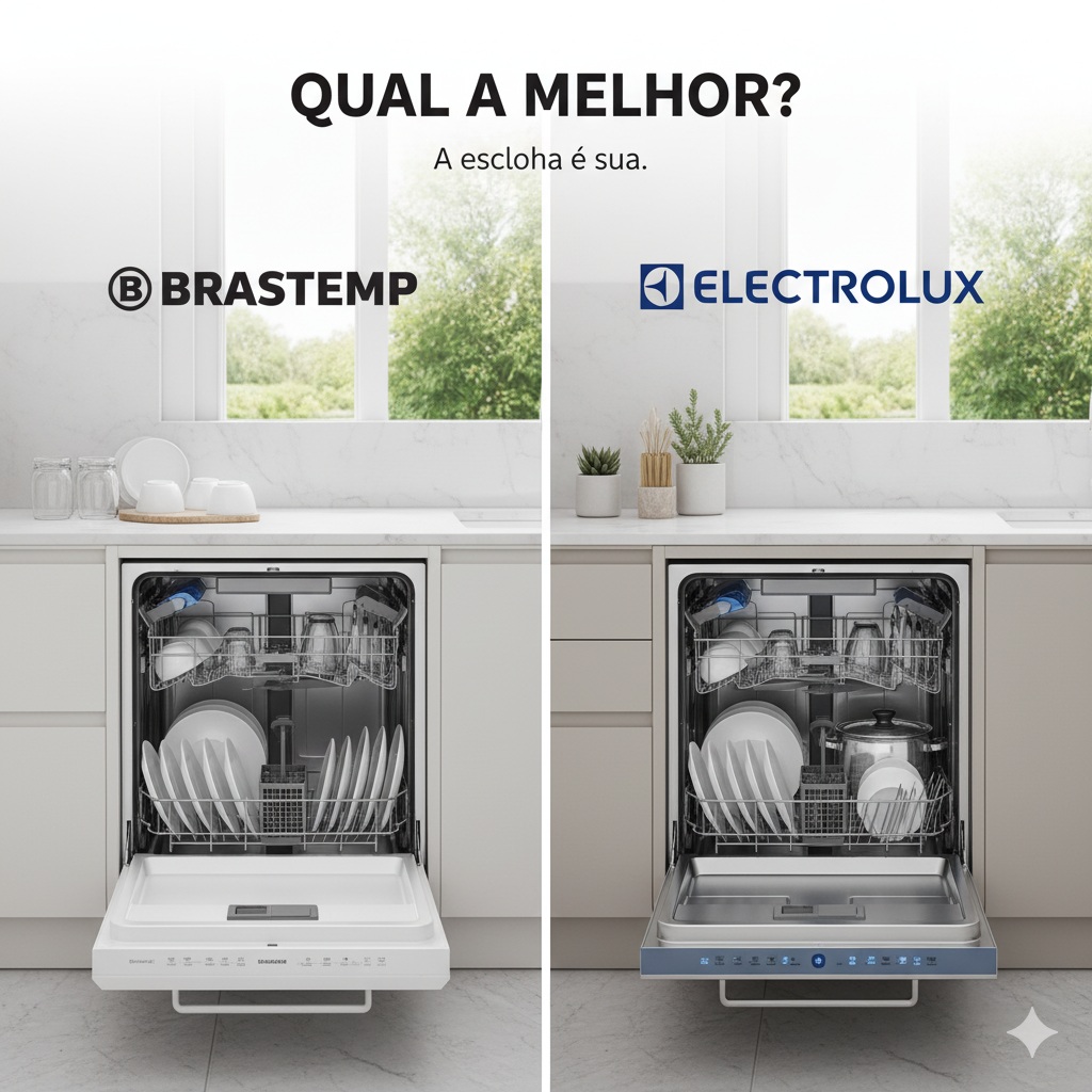 qual a melhor lava louça brastemp ou electrolux