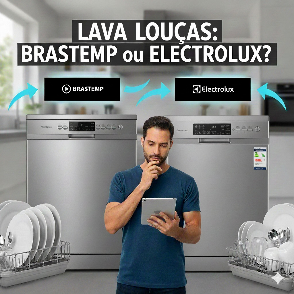 Lava Louças Brastemp ou Electrolux